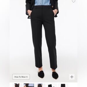 Jcrew Kallie straight leg pant